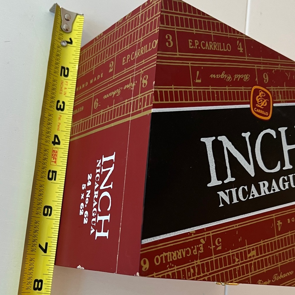 Red and Black Decorative Box / Cigar Box